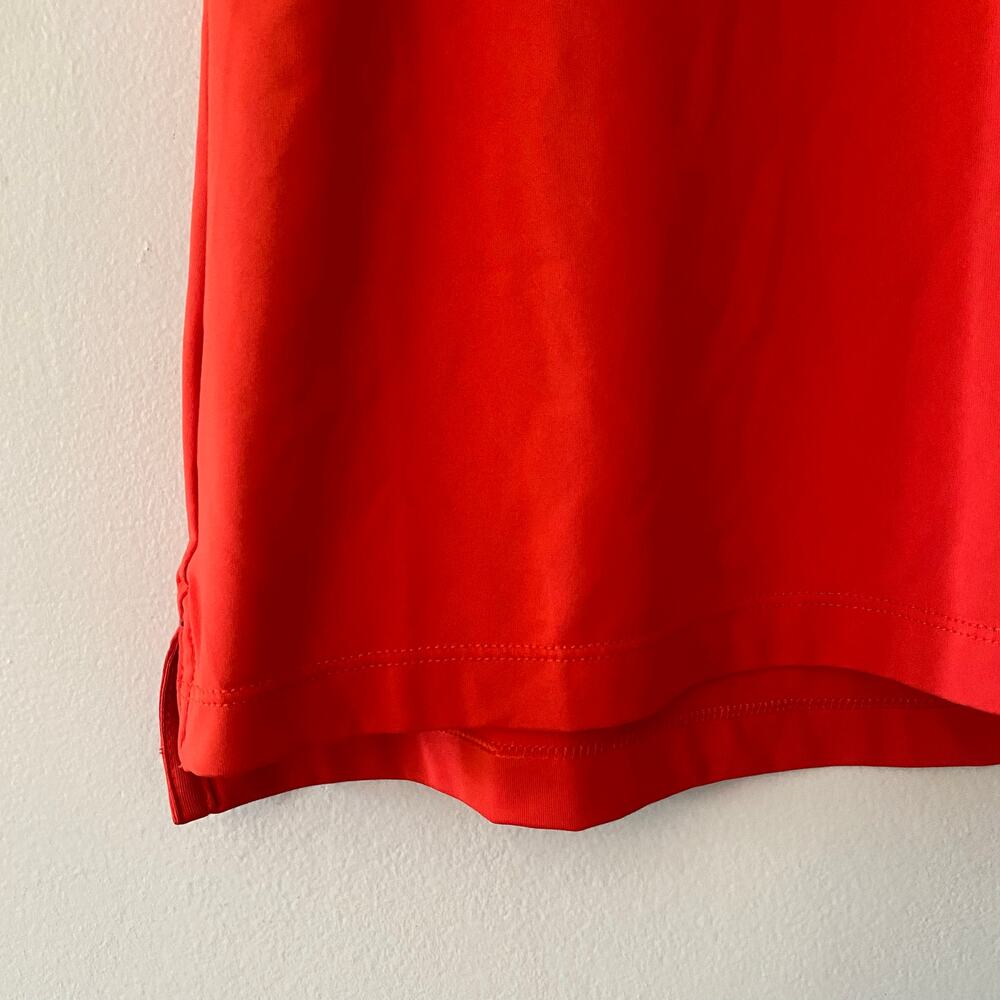 Peter Millar Orange 50+ Sun Protection Golf Polo Shirt Active Women's size Small - Picture 4 of 8